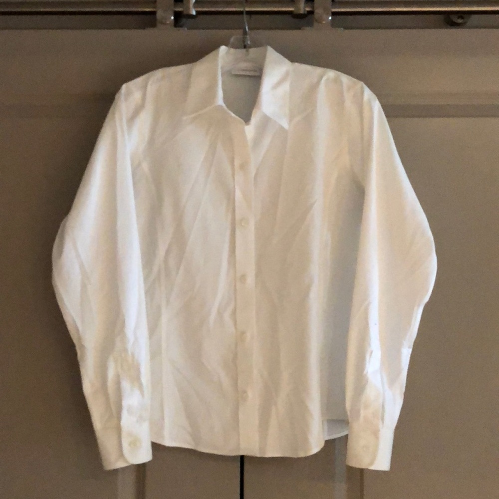 Liz Claiborne white button down